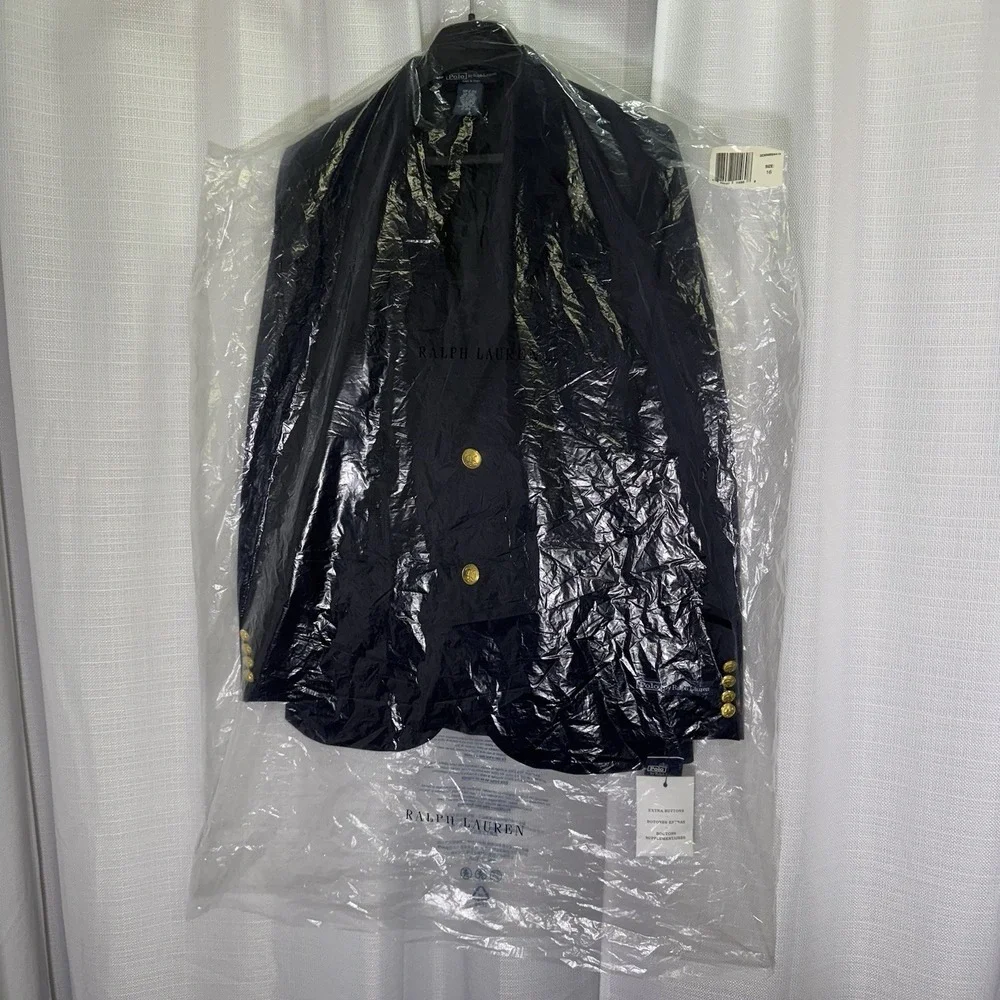 NEW Polo Ralph Lauren Wool Blazer Gold Buttons Italy Navy Youth Boys Sz 16 $325 - Picture 16 of 16